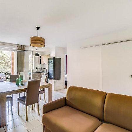 T2 Jardinet Avec Piscine, Parking Et Tennis Toulouse Eksteriør billede